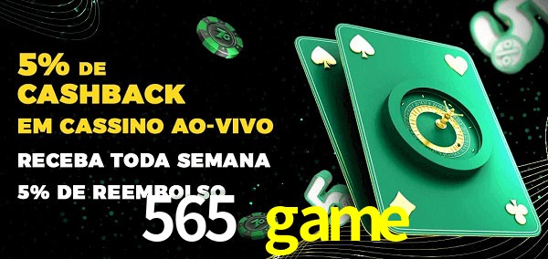 Promoções do cassino ao Vivo 565 game